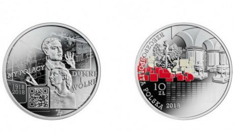 „My Polacy dumni i wolni 1918 – 2018” – NBP wypuszcza nową monetę kolekcjonerską